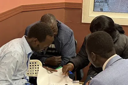 Educators in a training workshop
