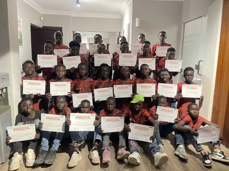 Impact Sports Academy season celebration
