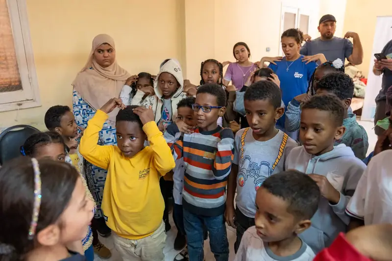 Community day and training in Aswan