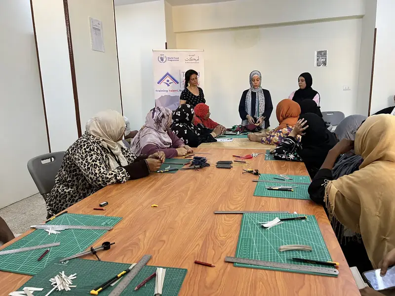 Train to Hire participants in Aswan
