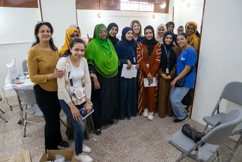 Vocational sewing training in Aswan