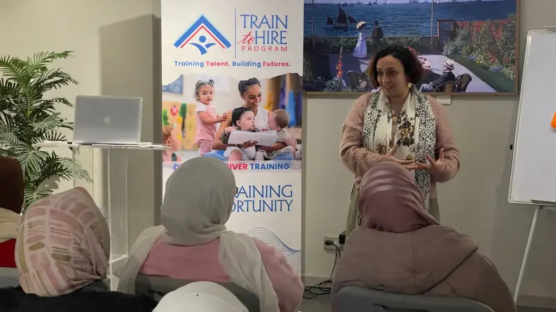 Train to Hire training and graduation in Cairo