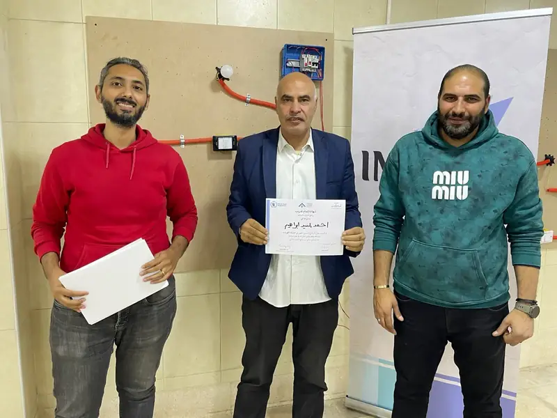 Train to Hire training and graduation in Cairo