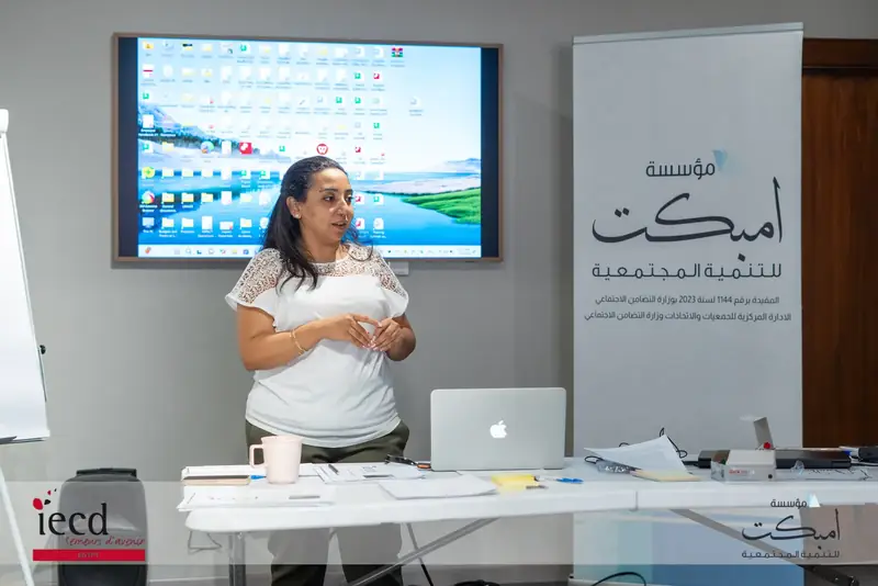 Child caregiving training with IECD