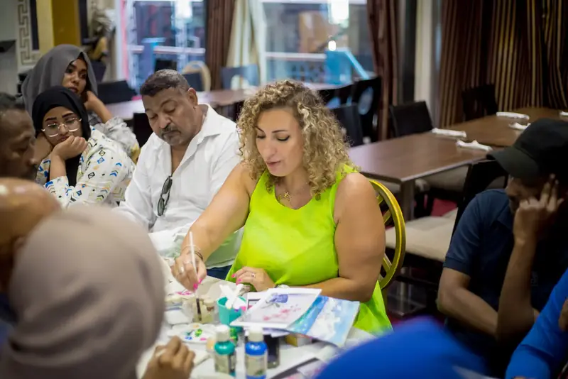 Community workshop with women and families
