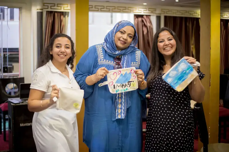 Community workshop with women and families