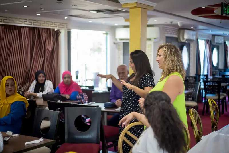 Community workshop with women and families