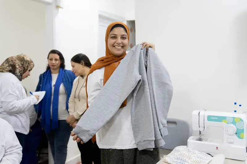 Vocational and home-care training with the Hayah Karima Foundation in Cairo