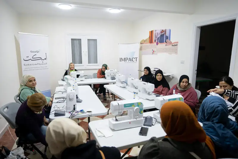 Vocational and home-care training with the Hayah Karima Foundation in Cairo