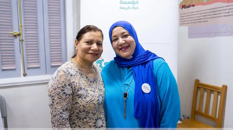 Sewing training and graduation with the Hayah Karima Foundation