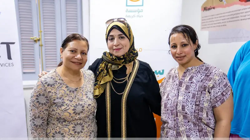 Sewing training and graduation with the Hayah Karima Foundation