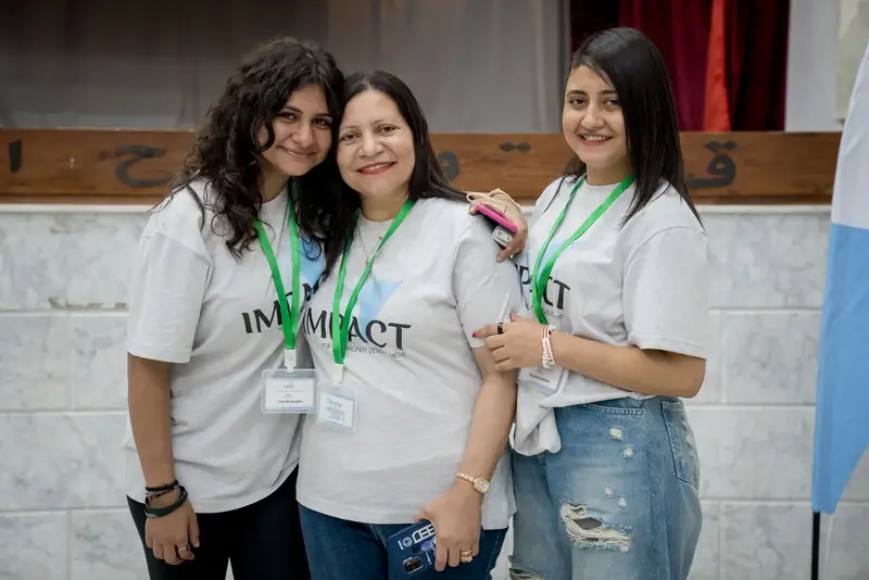 The Impact team, volunteers and partners
