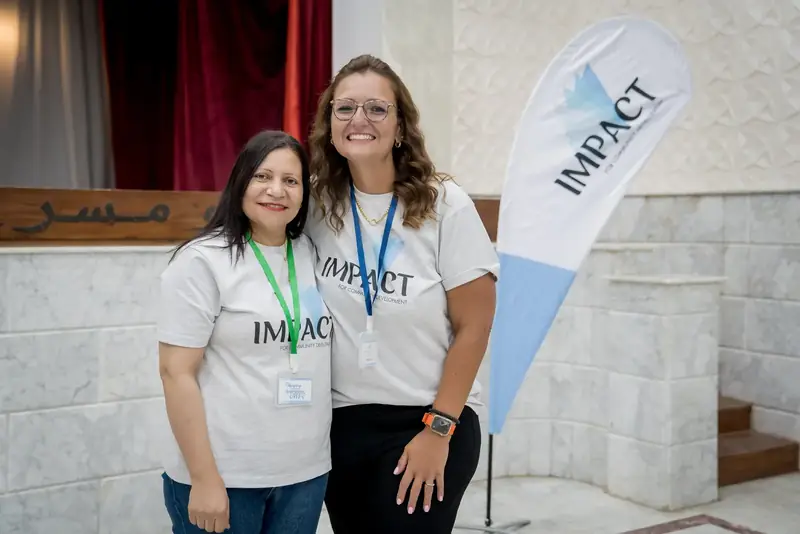 The Impact team, volunteers and partners