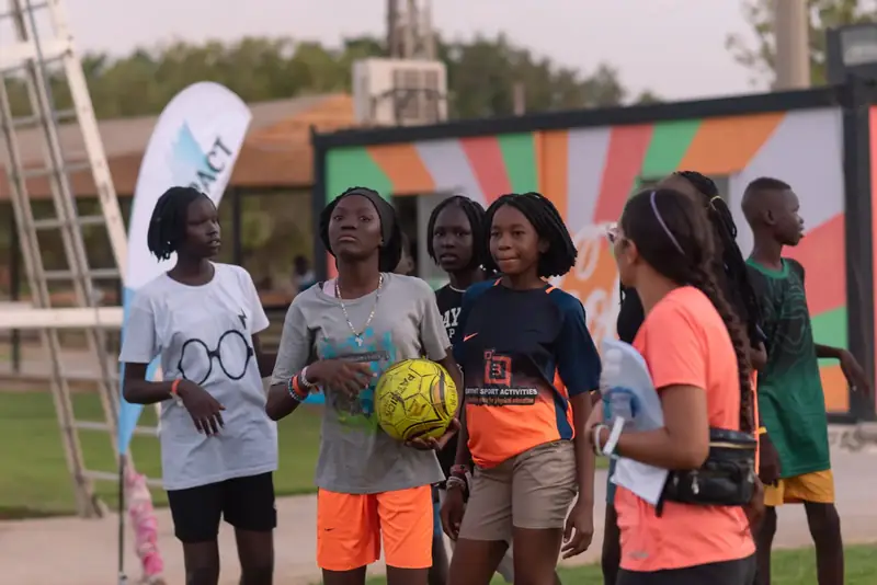 Mazaji emotional-awareness camp, supported by UNICEF