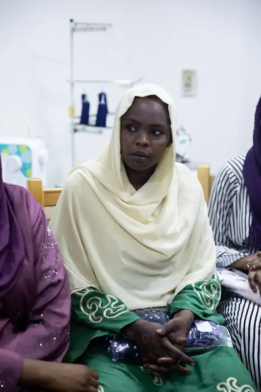 Sewing training graduates and trainers in Ain Shams, Cairo