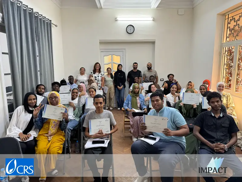 Youth skills training with CRS in Alexandria