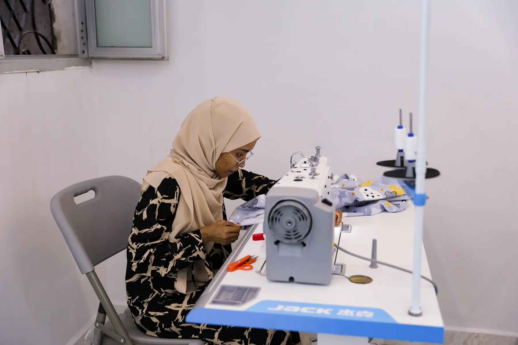 Industrial sewing training in Alexandria