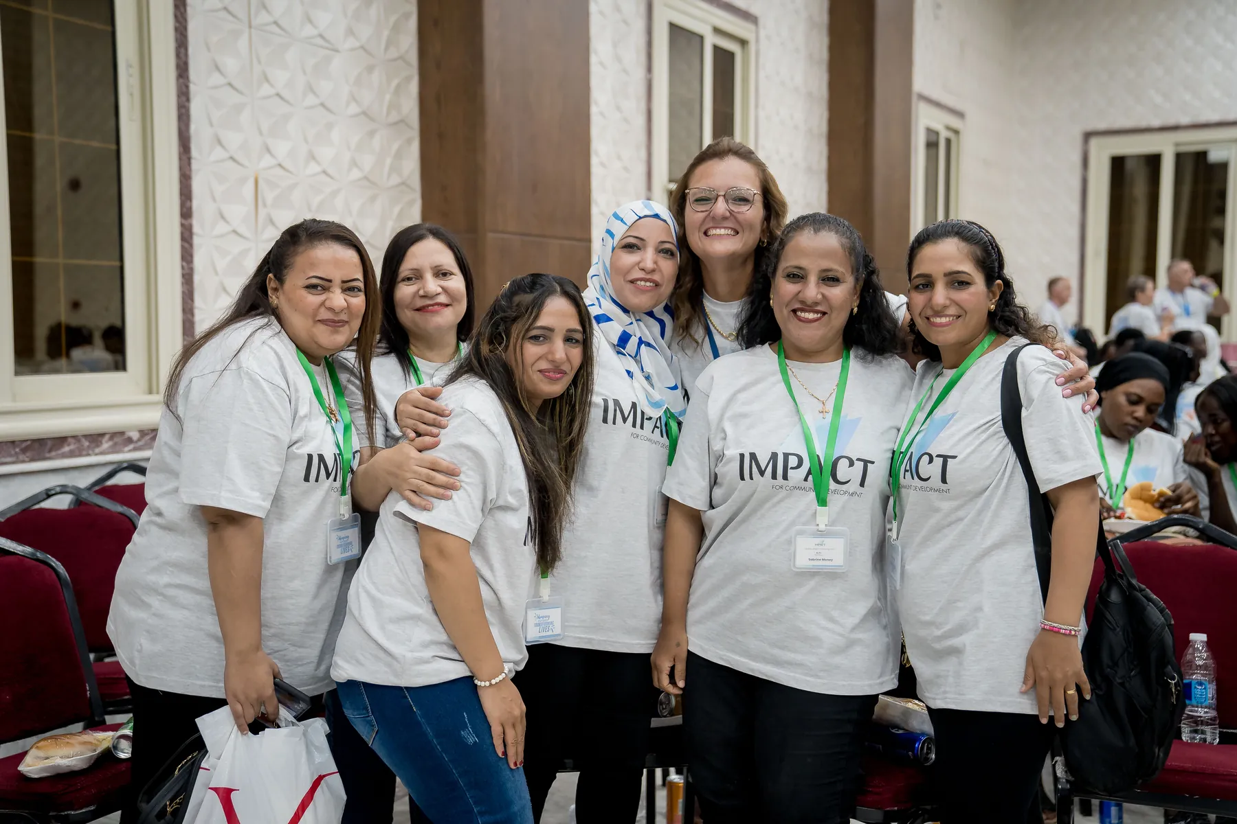 Impact staff and volunteers